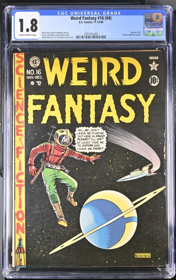 Image for Weird Fantasy #16 (#4) CGC 1.8