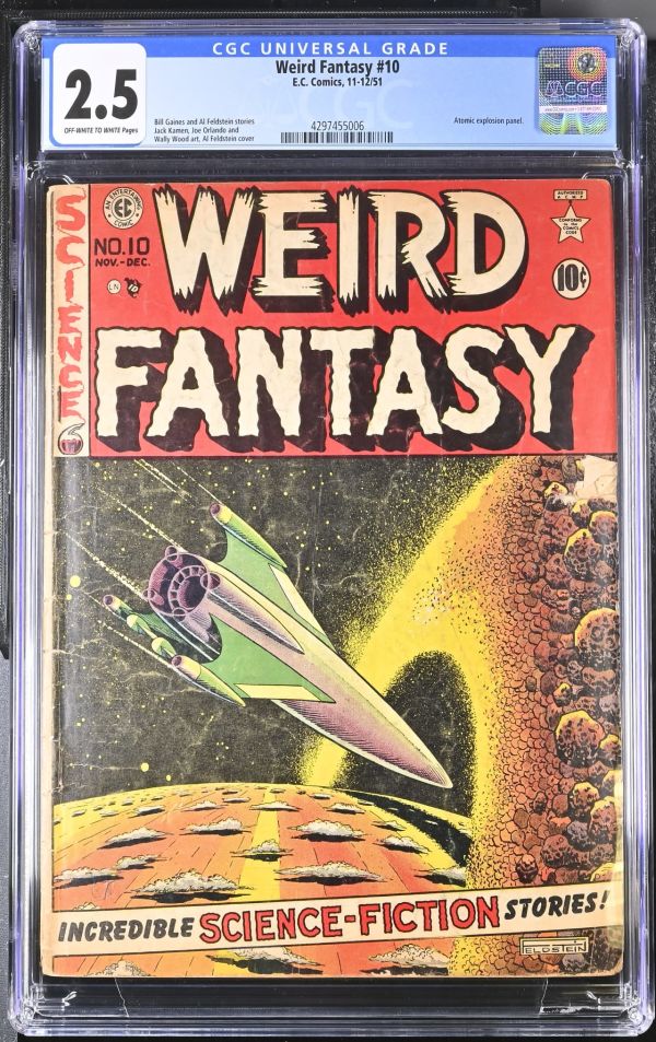 Image for Weird Fantasy #10 CGC 2.5