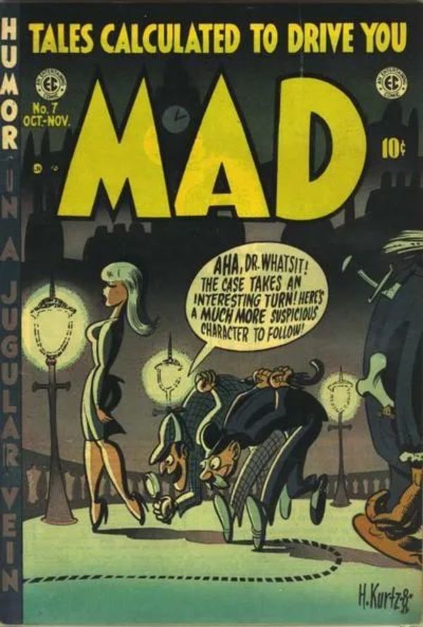 Image for Mad #7 CGC 5.5