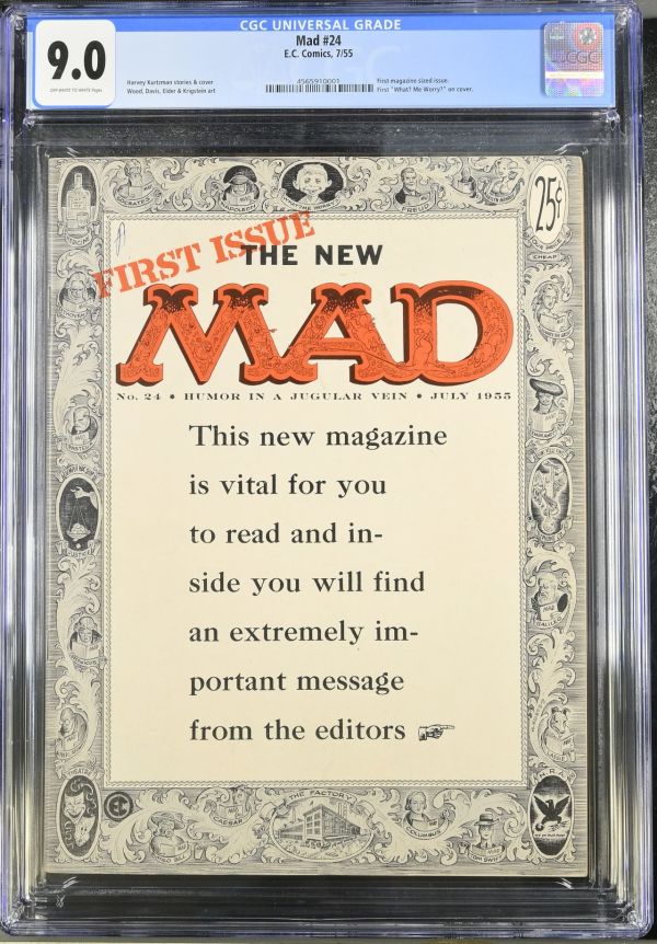 Image for Mad #24 CGC 9.0