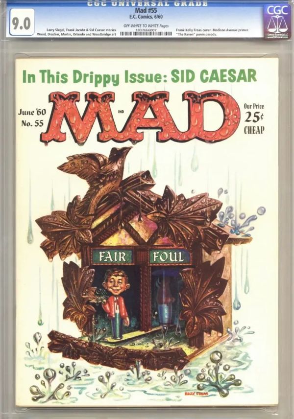 Image for Mad #55 CGC 9.0