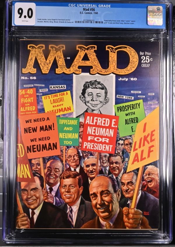 Image for Mad #56 CGC 9.0