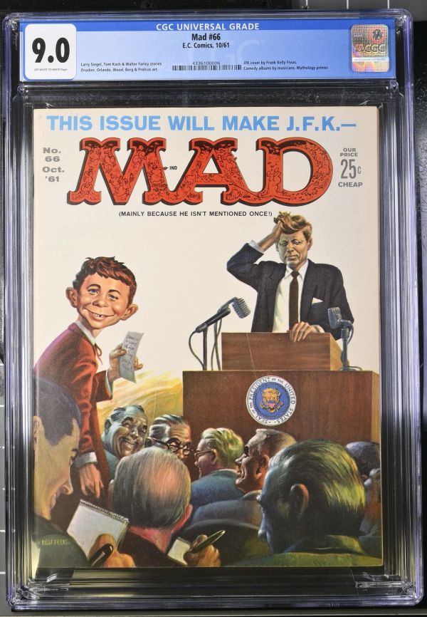Image for Mad #66 CGC 9.0