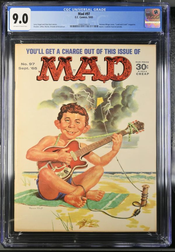 Image for Mad #97 CGC 9.0