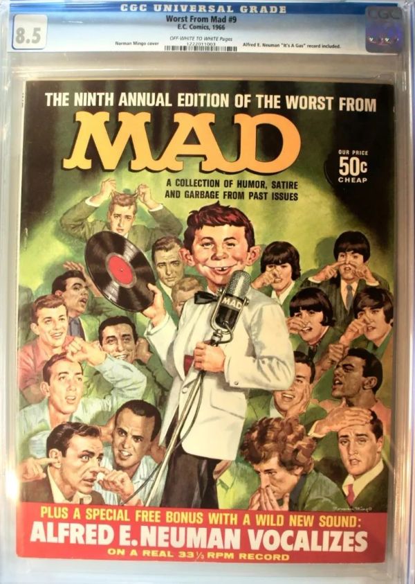 Image for Worst From Mad #9 CGC 8.5
