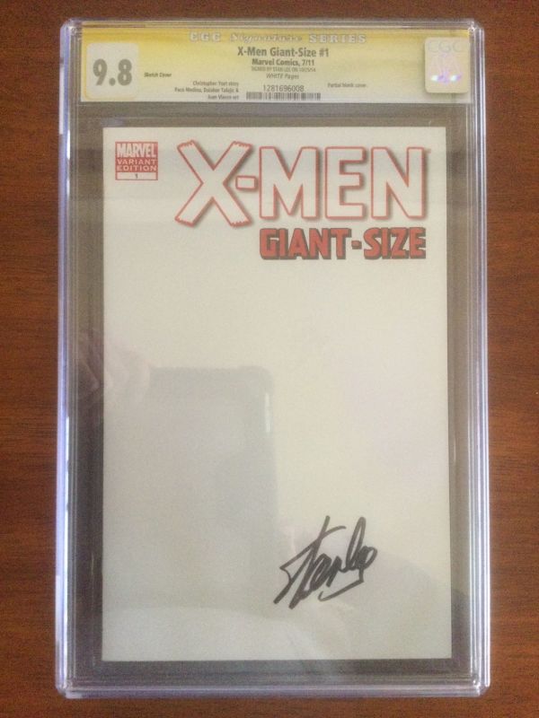 Image for X-Men Giant-Size #1 Sketch Edition CGC 9.8 Signed