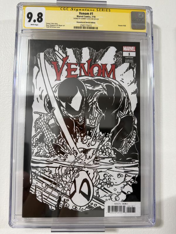 Image for Venom #1 CGC 9.8 Signed by Donny Cates