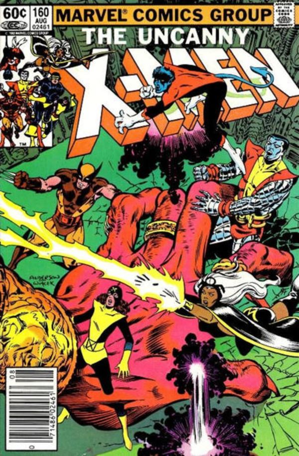 Image for The Uncanny X-Men #160 Newsstand Edition (1982) VF/NM 9.0