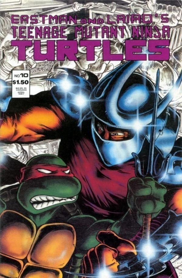 Image for Teenage Mutant Ninja Turtles #10 (1987) VF/NM 9.0