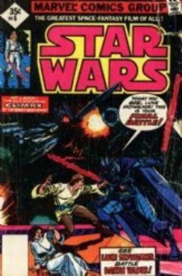 Image for Star Wars #6 Second Print Cover (1977) VF- 7.5