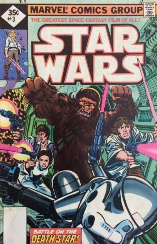 Image for Star Wars #3 Whitman 35-Cent Cover (1977) VF- 7.5 Copy 2