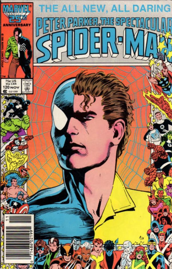 Image for The Spectacular Spider-Man #120 Newsstand Edition (1986) VF/NM 9.0