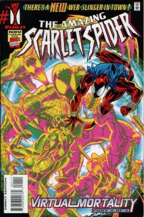 Image for The Amazing Scarlet Spider #1 (1995) NM- 9.2