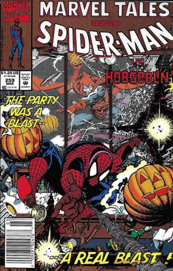 Image for Marvel Tales #259 Newsstand Edition (1992) NM- 9.2