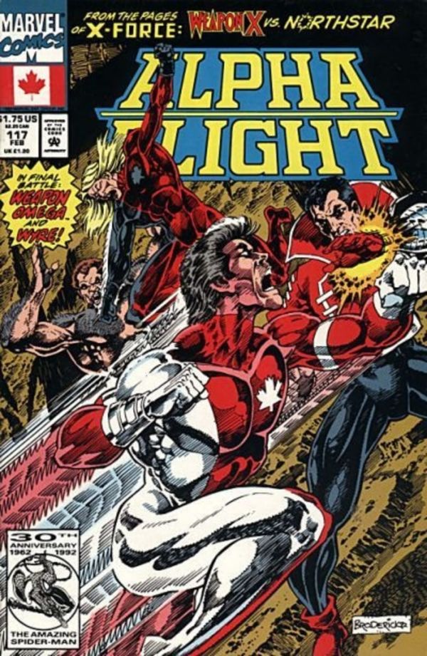 Image for Alpha Flight #117 (1993) NM- 9.2