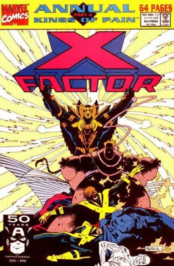 Image for X-Factor Annual #6 (1991) NM- 9.2