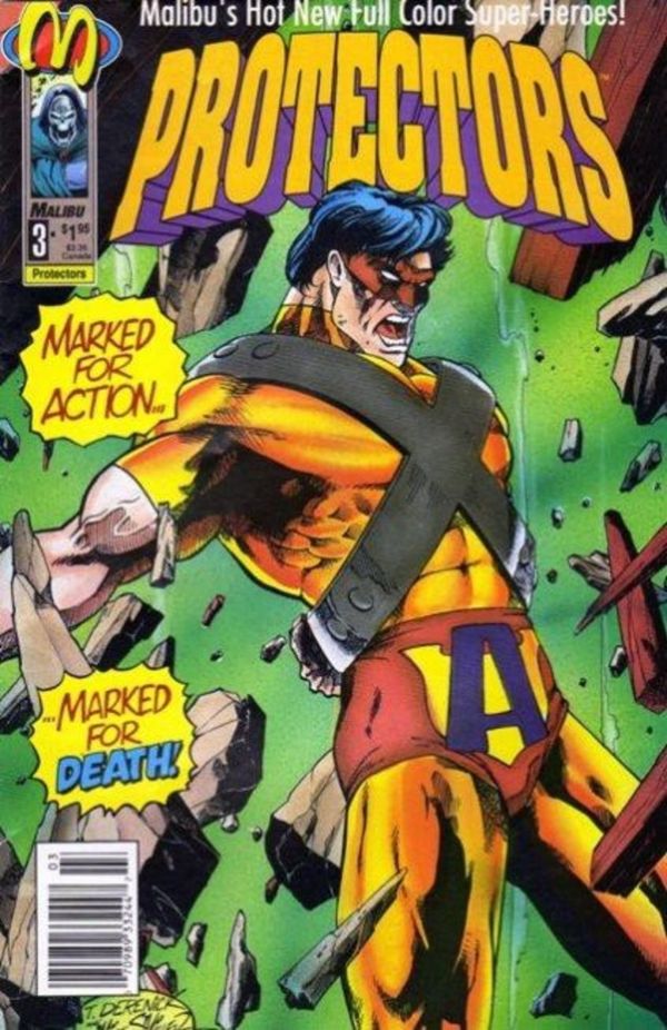 Image for Protectors #3 Variant Cover (1992) NM- 9.2