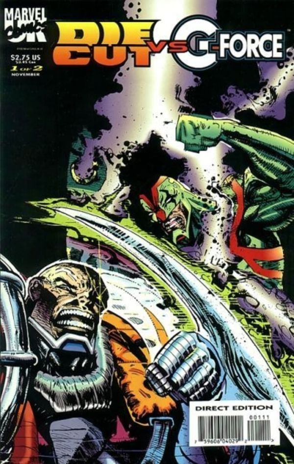 Image for Die-Cut Vs. G-Force #1 (1993) NM- 9.2