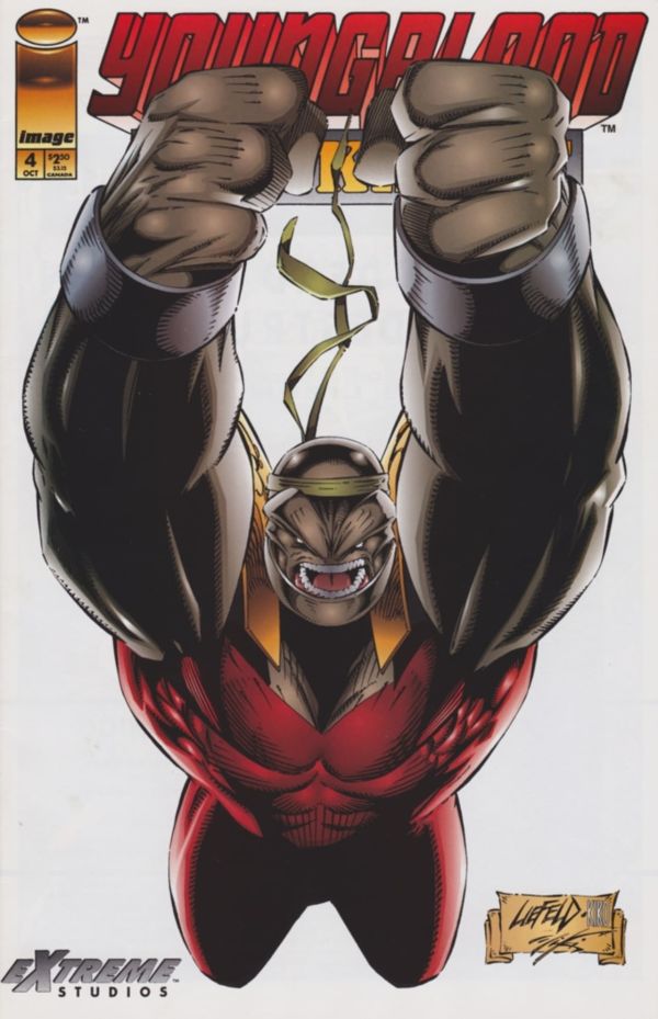 Image for Youngblood Strikefile #4 (1993) NM- 9.2
