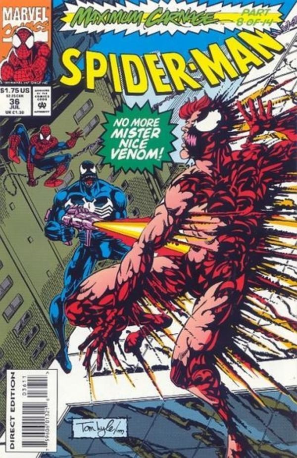 Image for Spider-Man #36 (1993) NM- 9.2