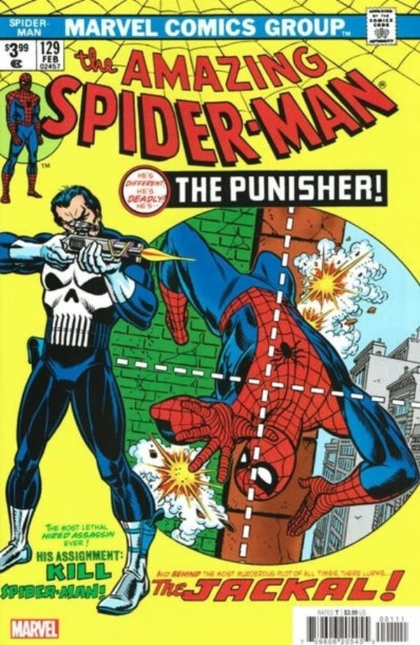 Image for Amazing Spider-Man #129: Facsimile Edition (2023) VF 8.0