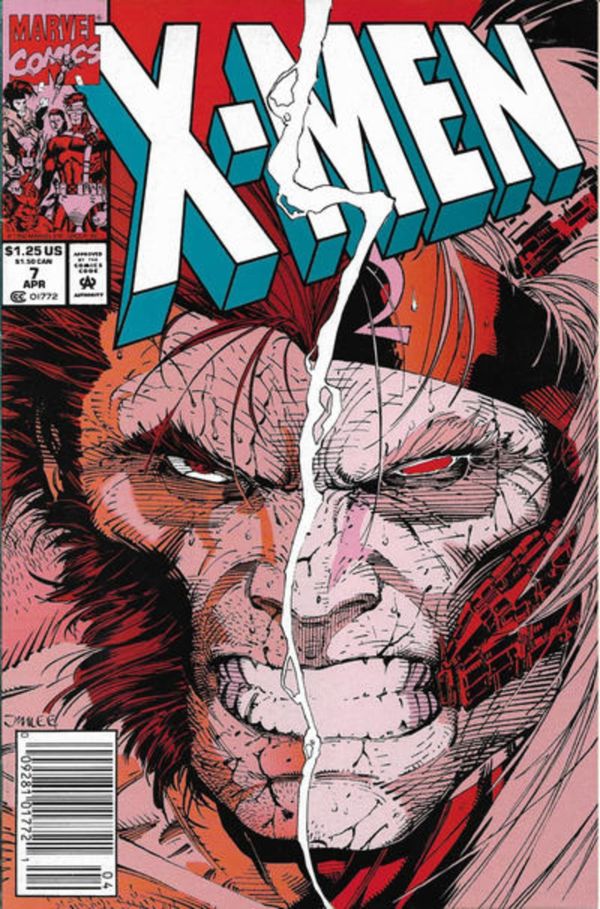 Image for X-Men #7 Newsstand Edition (1992) VF+ 8.5