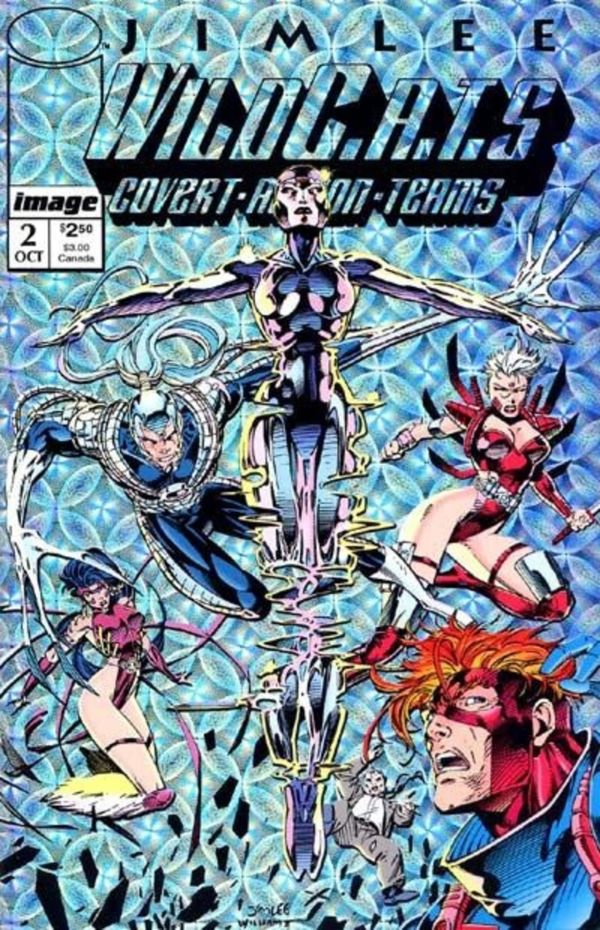 Image for WildC.A.T.s: Covert Action Teams #2 Prism Foil Cover (1992) NM- 9.2