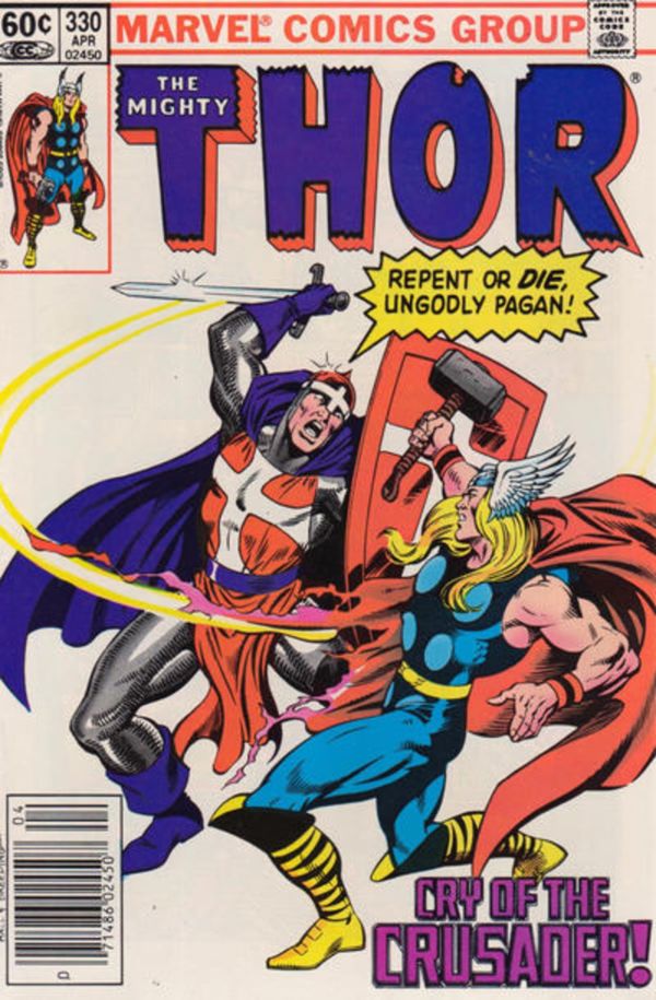 Image for Thor #330 Newsstand Edition (1983) VF/NM 9.0