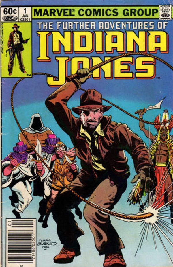 Image for The Further Adventures of Indiana Jones #1 Newsstand Edition (1982) VF/NM 9.0