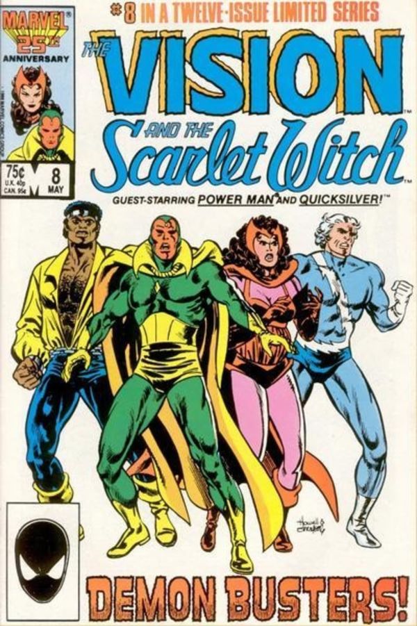Image for The Vision and the Scarlet Witch #8 (1986) VF/NM 9.0