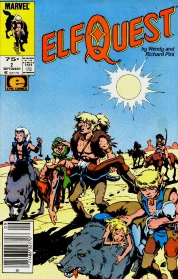 Image for ElfQuest #2 Newsstand Edition (1985) VF/NM 9.0