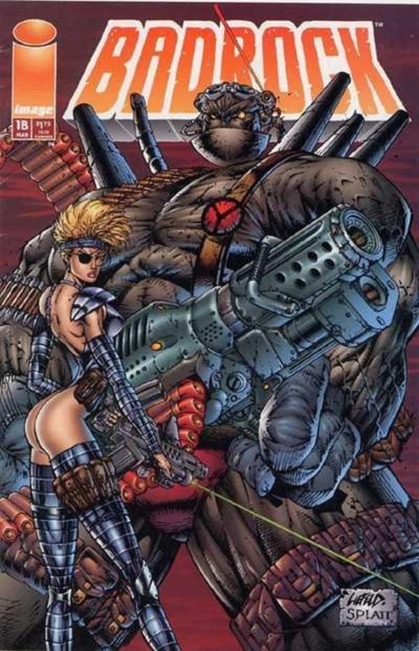 Image for Badrock #1 Cover B (1995) NM- 9.2