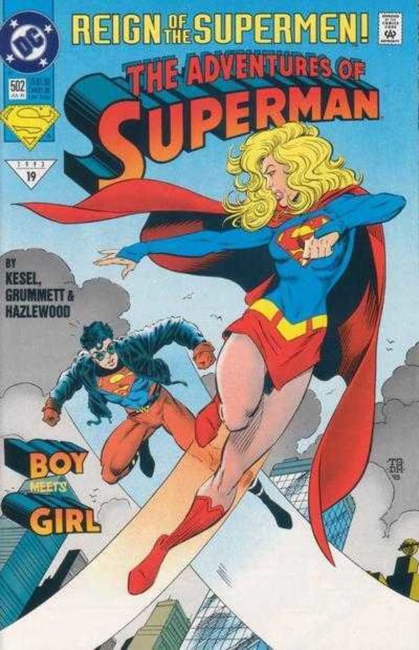 Image for Adventures of Superman #502 (1993) NM- 9.2
