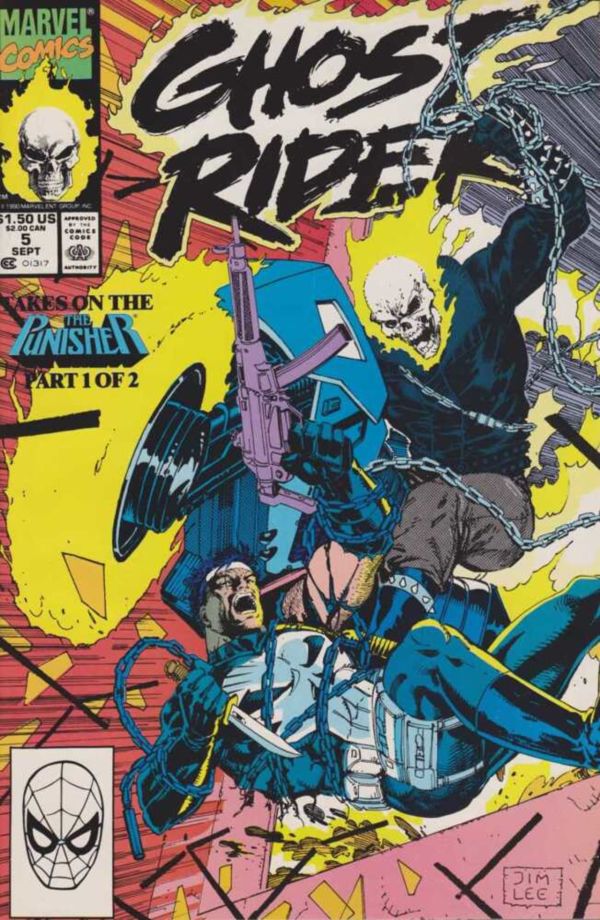 Image for Ghost Rider #5 (1990) NM- 9.2