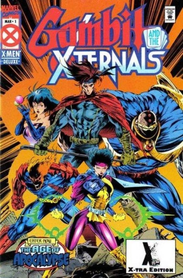 Image for Gambit & The X-Ternals #1 Second Print Cover (1995) NM- 9.2