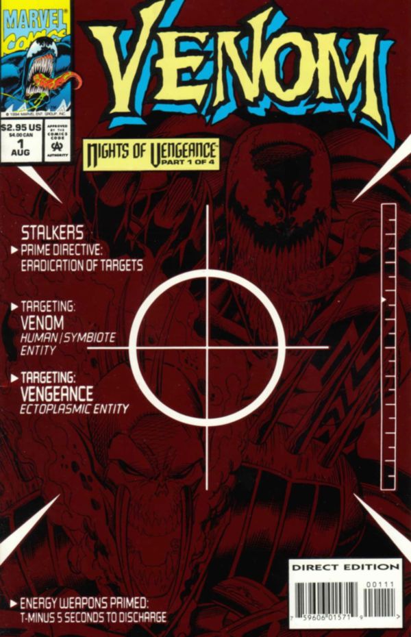 Image for Venom: Nights of Vengeance #1 (1994) NM- 9.2