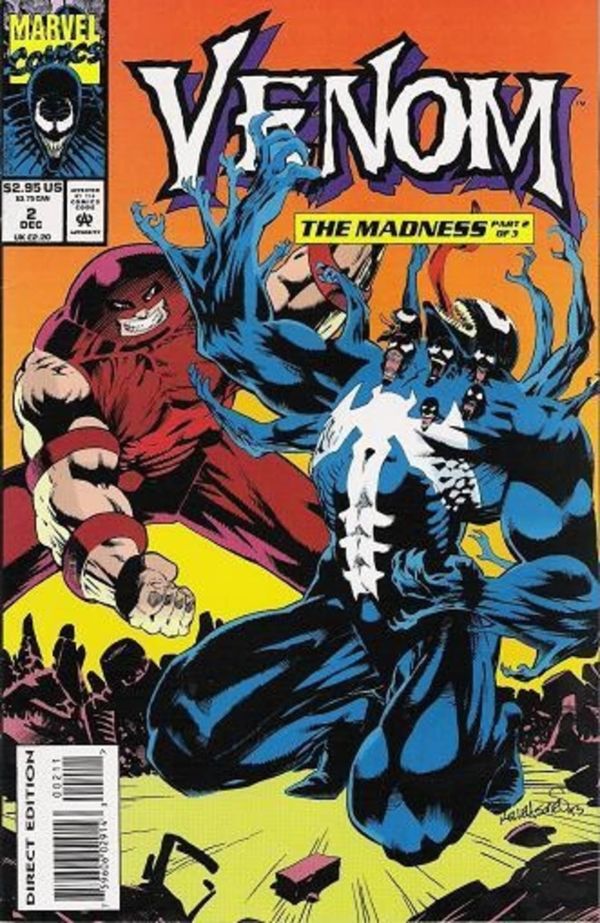 Image for Venom: The Madness #2 Direct Edition (1993) NM- 9.2