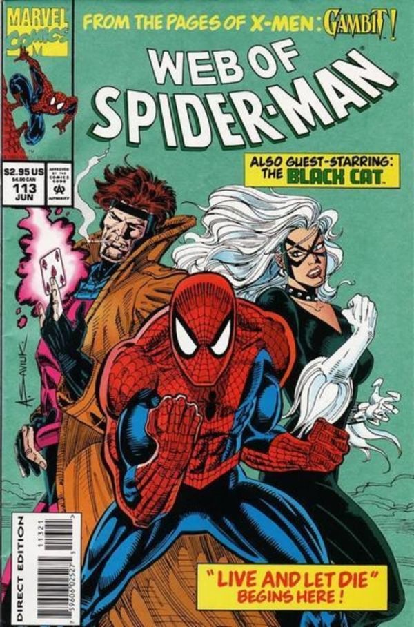 Image for Web of Spider-Man #113 Metallic Cover (1994) NM- 9.2