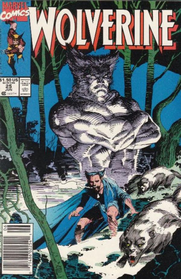 Image for Wolverine #25 Newsstand Edition (1990) NM- 9.2