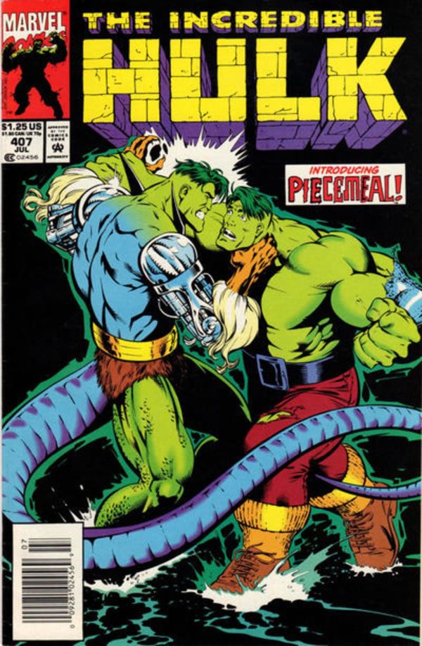 Image for The Incredible Hulk #407 Newsstand Edition (1993) NM- 9.2