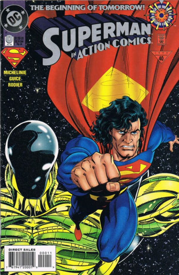 Image for Action Comics #0 Direct Edition (1994) NM- 9.2
