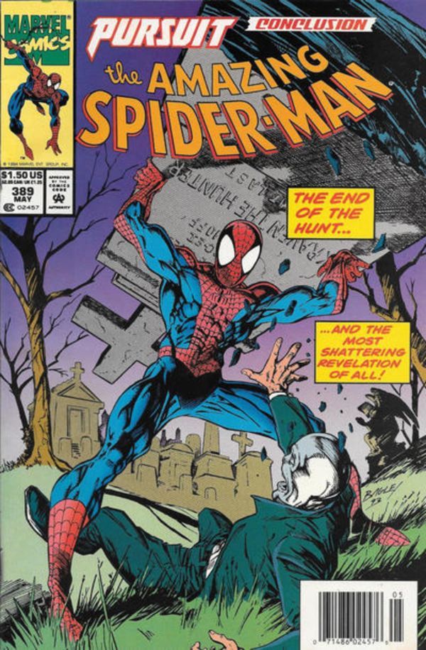 Image for The Amazing Spider-Man #389 Newsstand Edition (1994) NM- 9.2