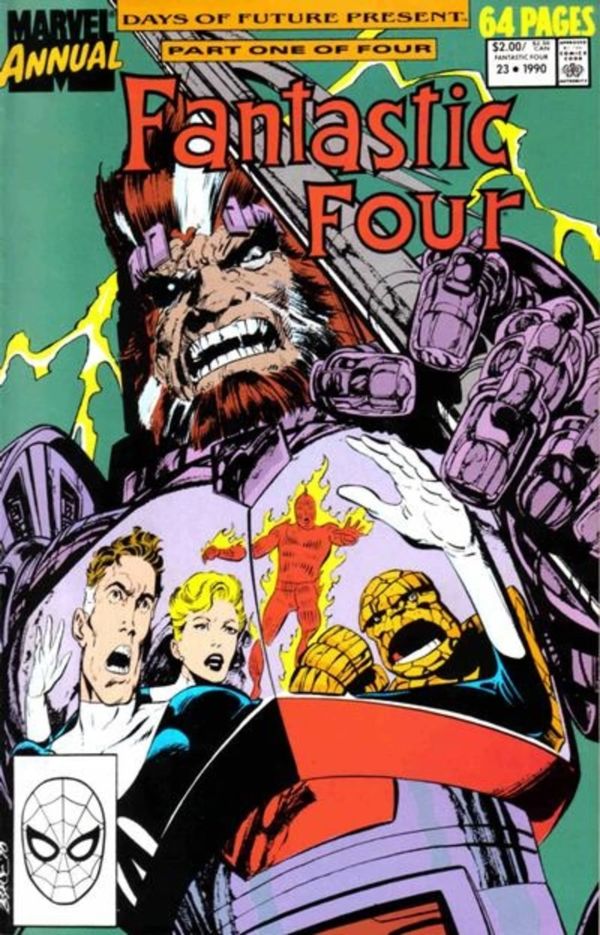 Image for Fantastic Four Annual #23 Direct Edition (1989) NM- 9.2