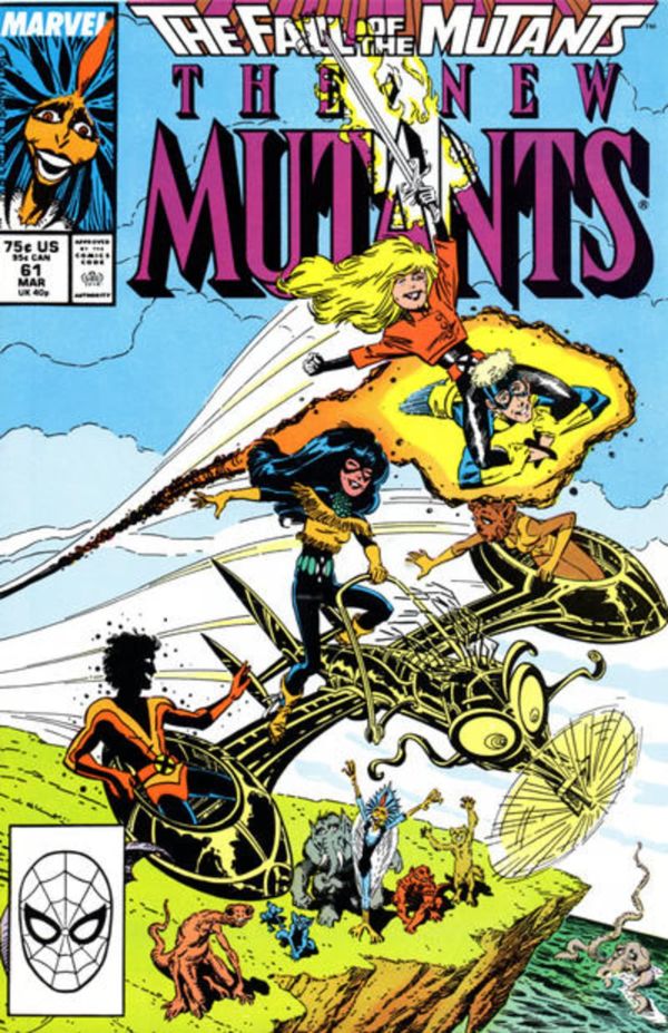 Image for The New Mutants #61 Direct Edition (1988) VF/NM 9.0