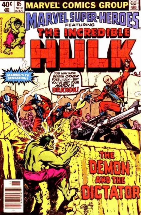 Image for Marvel Super-Heroes #85 Newsstand Edition (1979) VF- 7.5