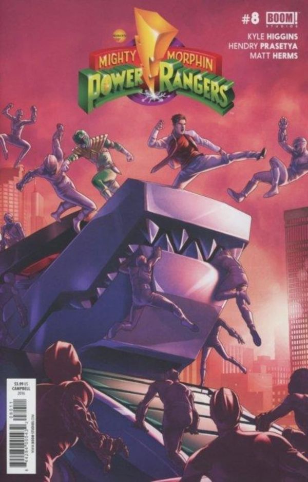 Image for Mighty Morphin Power Rangers #8 Cover A (2016) NM+ 9.6