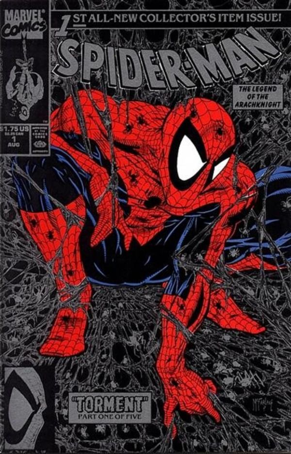 Image for Spider-Man #1 Direct - Silver Edition (1990) NM- 9.2