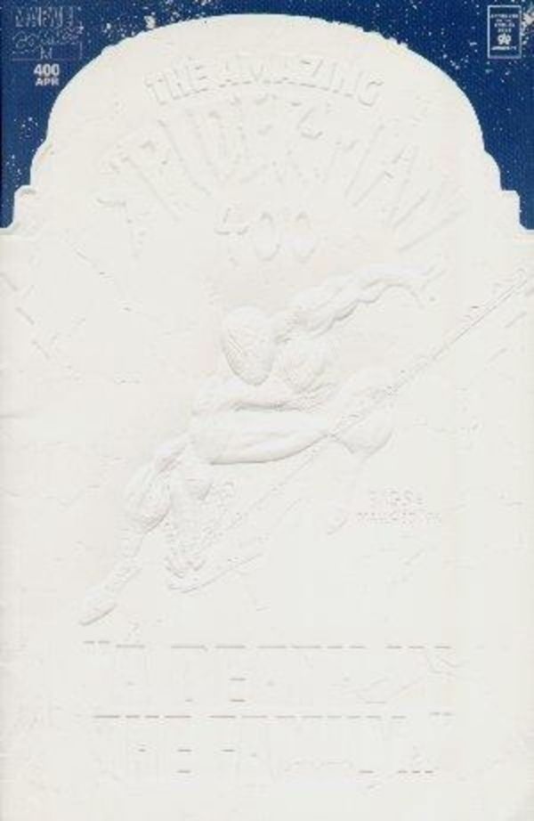 Image for The Amazing Spider-Man #400 White Embossed Double Cover (1995) NM- 9.2