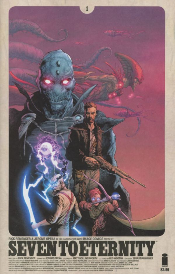 Image for Seven To Eternity #1 (2016) NM+ 9.6