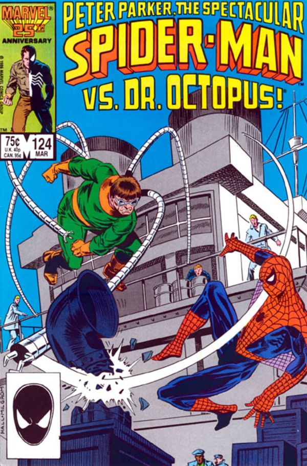Image for The Spectacular Spider-Man #124 (1987) VF/NM 9.0